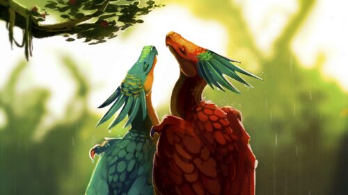 Birds, Dragons, Art Desktop Wallpapers Free Download