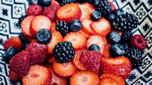 Blackberries, Raspberries, Strawberries Desktop Wallpapers Free Download