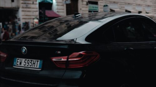 Bmw Black, Rear View Wallpapers Download