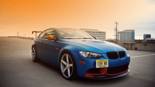 Bmw E92, M3, Blue Wallpapers Download