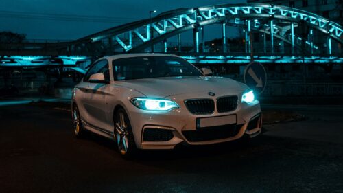 Bmw, Front, View, Headlights Free Wallpapers Download