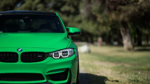 Bmw M3 2016, Green, Front, View Free Wallpapers Download