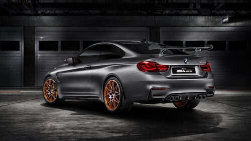 Bmw M4, Gts, F82, Silver, Rear, View Free Wallpapers Download