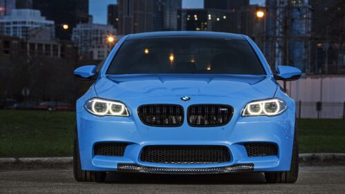 Bmw M5, F10, Blue Free Wallpapers Download