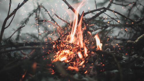 Bonfire, Sparks, Fire HD Wallpapers Download