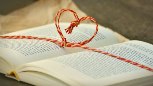 Book, Heart, Love HD Wallpapers Download