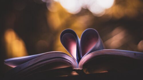 Book, Pages, Heart HD Wallpapers Download
