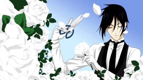 Boy, Brunette, Gardener, Flower HD Wallpapers Download