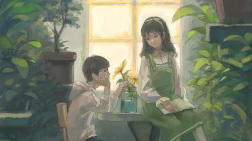 Boy, Girl, Art HD Wallpapers Download