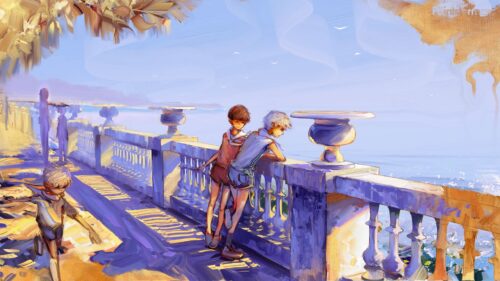Boys, Children, Embankment HD Wallpapers Download