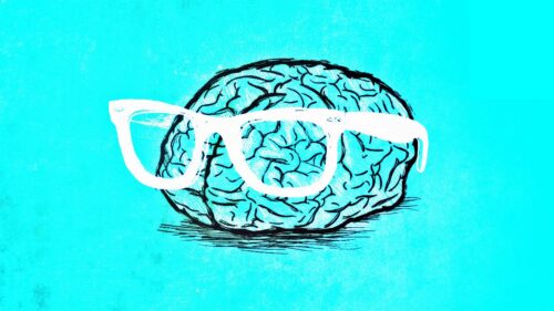 Brain, Glasses, Art, Gyrus HD Wallpapers Download
