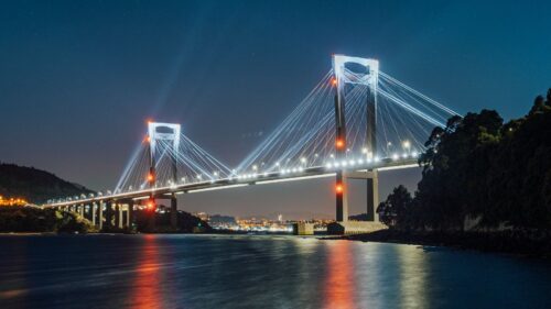 Bridge, Backlight, Lights HD Wallpapers Download