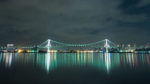 Bridge, Night, City, Lighting HD Wallpapers Download