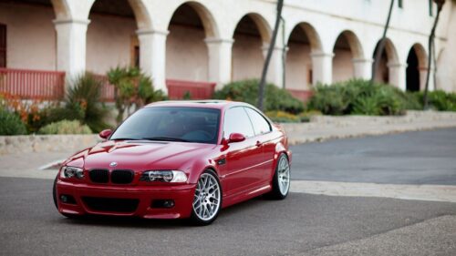 Building, Coupe, Red, E46, BMW M3 HD Wallpapers Free Download