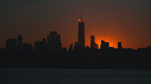 Buildings, Silhouettes, City Free Wallpapers