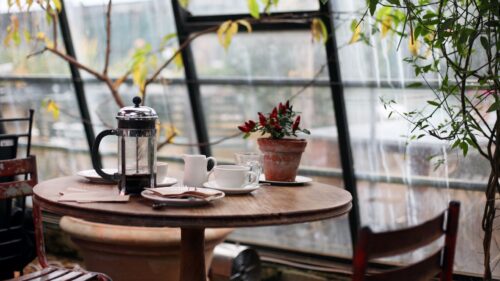 Cafe, Restaurant, Table, Interior, Design Free Wallpapers