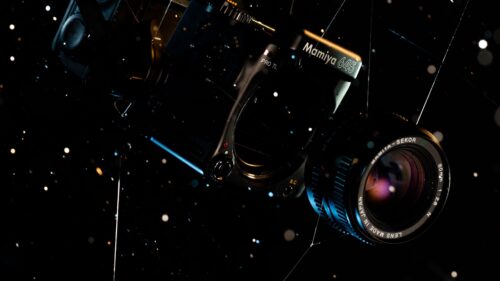 Mamiya Camera, Lens, Dark Wallpapers Download