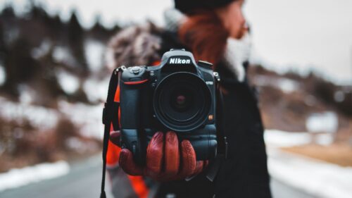 Nikon Camera, Technique, Hand Wallpapers Download