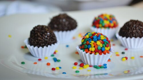 Candy, Sprinkling, Chocolate HD Wallpapers Download