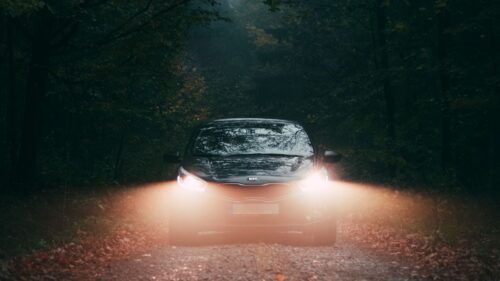 Car, Fog, Lights HD Wallpapers Download