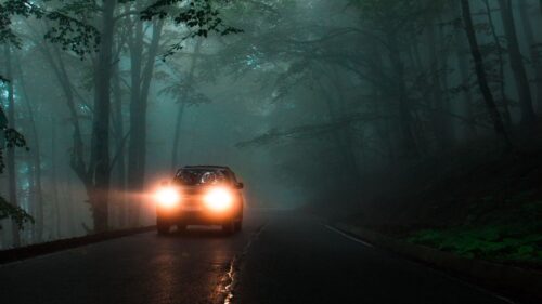Car, Headlights, Fog, HD Wallpapers Download