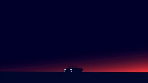 Car, Horizon, Art HD Wallpapers Download