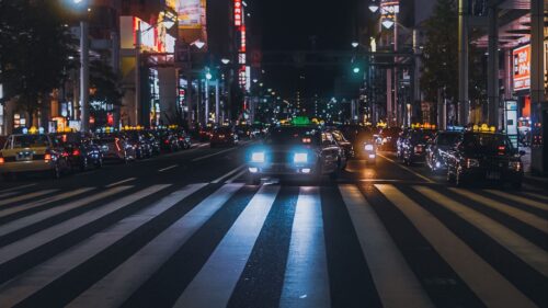 Car, Lights, Road HD Wallpapers Download