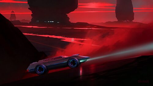 Car, Spaceship, Futurism Wallpapers Free Download
