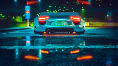 Car, Sportscar, Rear, View, Wallpapers Free Download