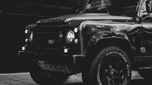 Car, Suv, Bw Wallpapers Free Download