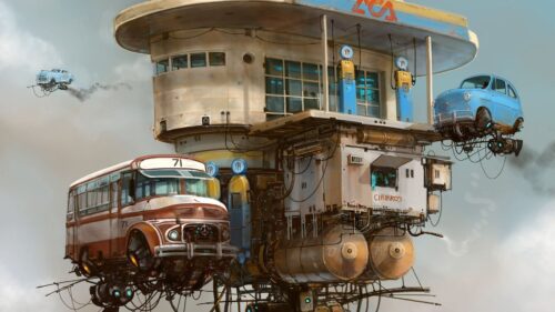 Cars, Building, Sky Wallpapers Free Download