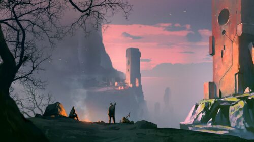 Castle, Traveler, Trekking Wallpapers Free Download