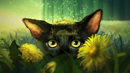 Cat Art Wallpapers Free Download