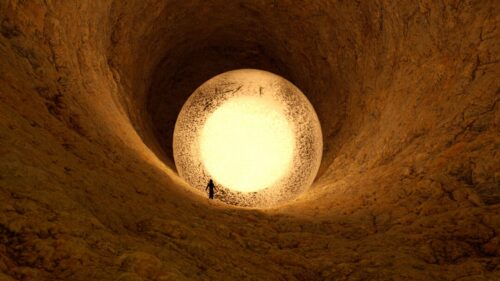 Cave Ball, Silhouette Wallpapers Free Download