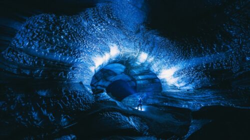 Cave, Silhouette, Ice Wallpapers Free Download