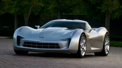 Chevrolet Corvette Stingray, Gray Wallpapers Free Download