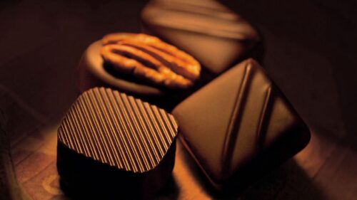 Chocolates, Walnuts, Close Up Wallpapers Free Download