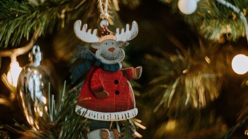 Christmas Toy, Deer, Decoration HD Wallpapers Download