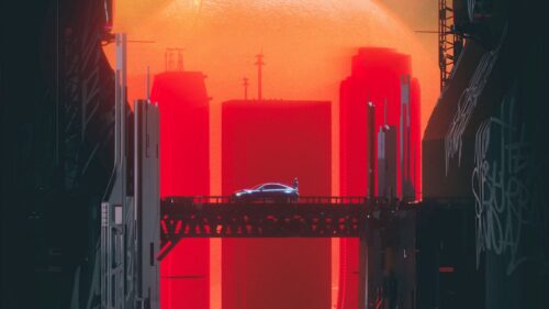 City Car, Bridge HD Wallpapers Download