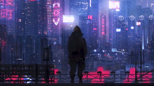 City, Silhouette, Art HD Wallpapers Download