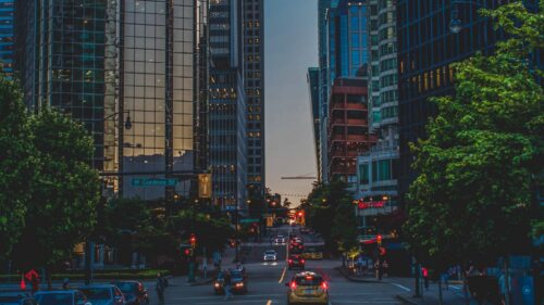 City, Street, Evening, Architecture HD Wallpapers Download
