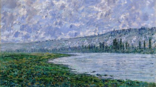 Claude, Monet The Seine At, Vetheuil, Oil HD Wallpapers Download
