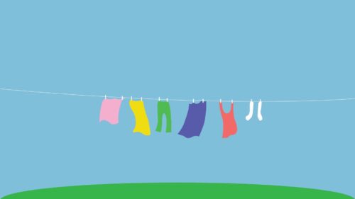 Clothing, Rope, Grass, Colorful HD Wallpapers Download