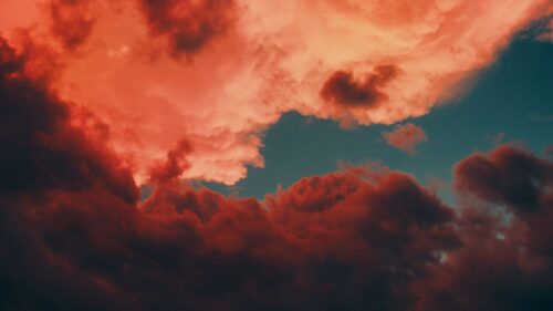 Clouds, Dark, Red HD Wallpapers Download