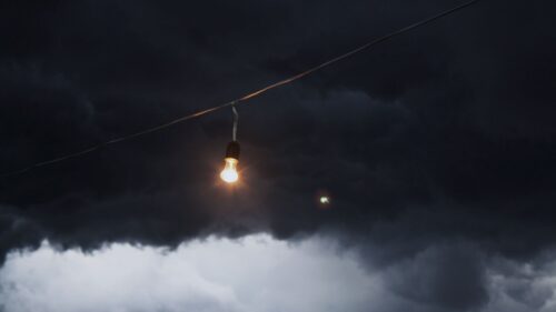 Clouds, Light, Bulb, Wire HD Wallpapers Download