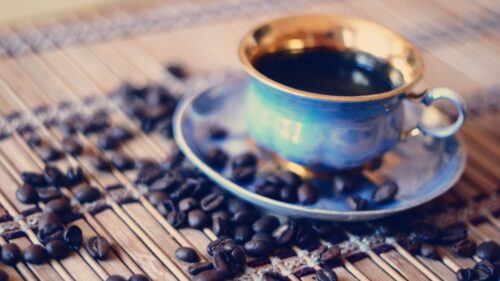 Coffee Beans, Coffee, Cup, Morning, HD Wallpapers Download
