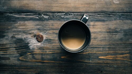 Coffee Cup, Wooden, Surface HD Wallpapers Download