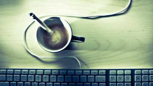 Coffee, Keyboard HD Wallpapers Download