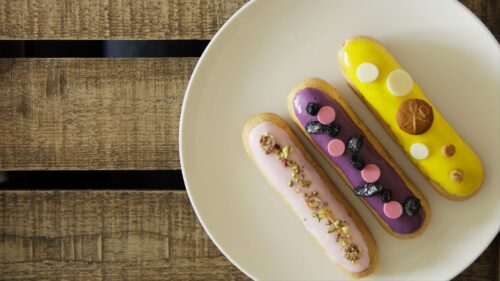 Cookies, Dessert, Icing, Plate HD Wallpapers Download
