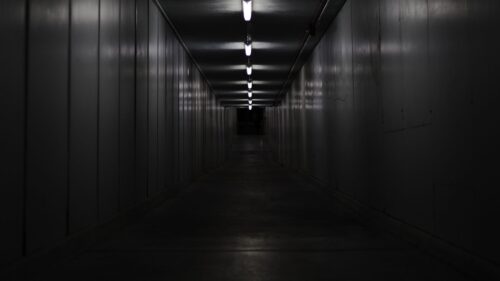 Corridor Room, Black and, White HD Wallpapers Download